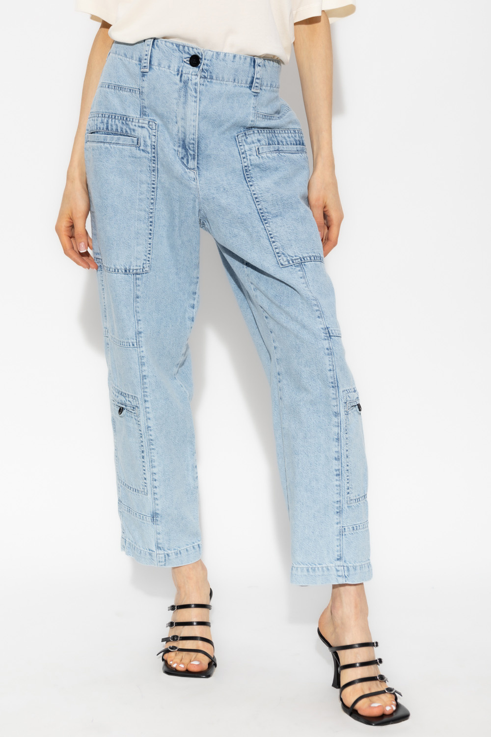 GenesinlifeShops TW Light blue Chambray jeans Proenza Schouler